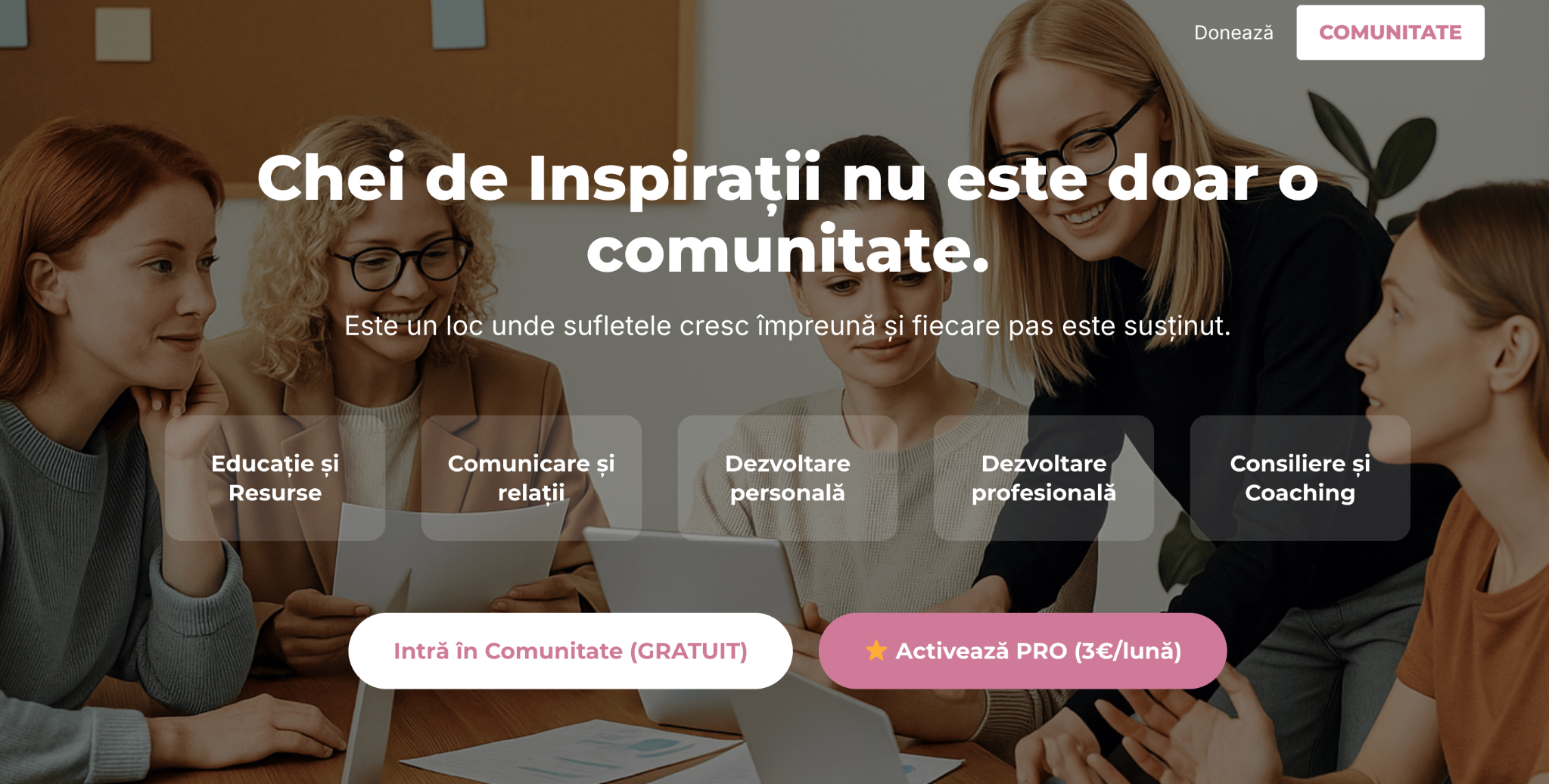 Captură reprezentativă Chei de Inspirații