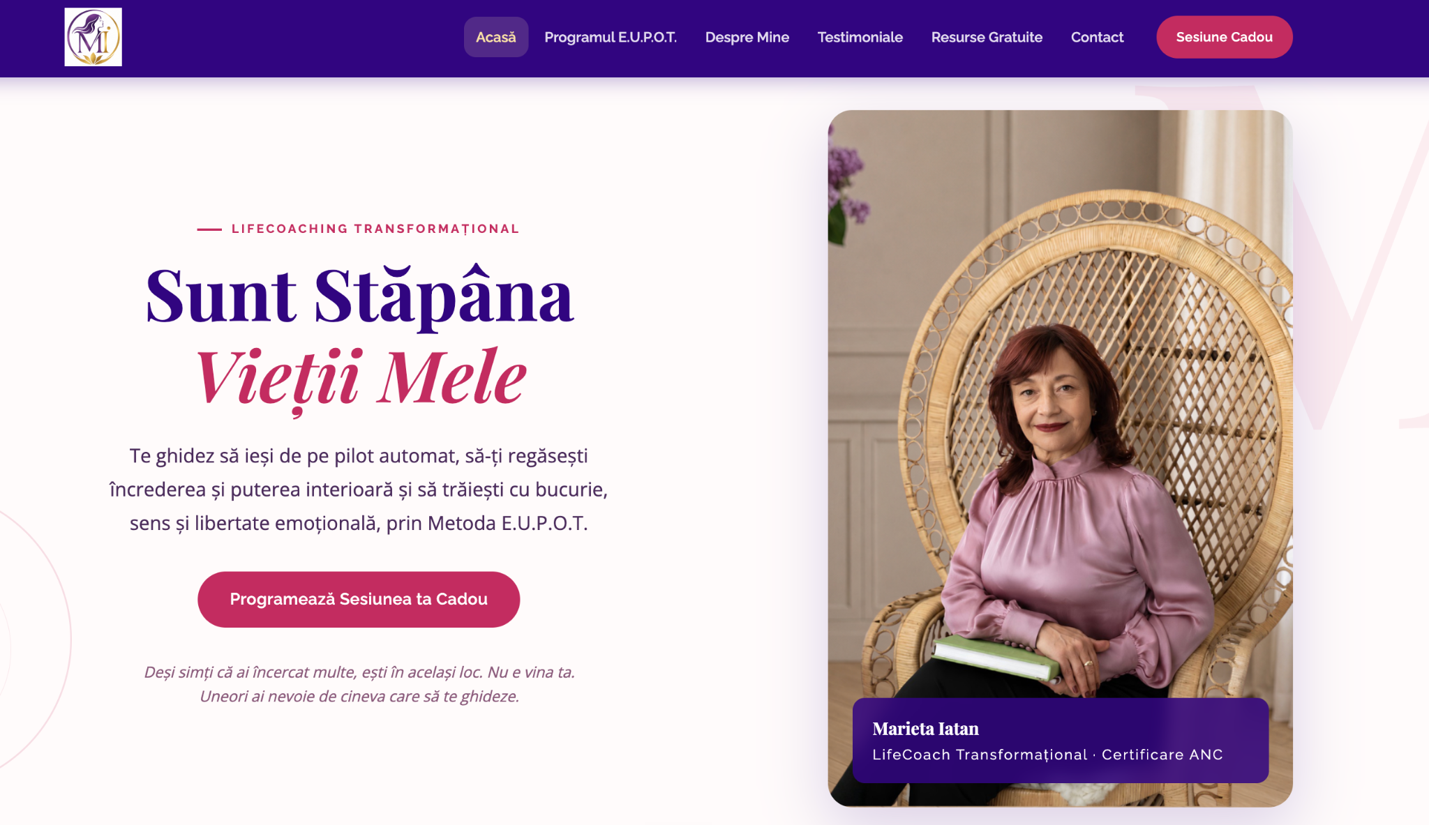Captură reprezentativă Great Leadership cu Marieta Iatan