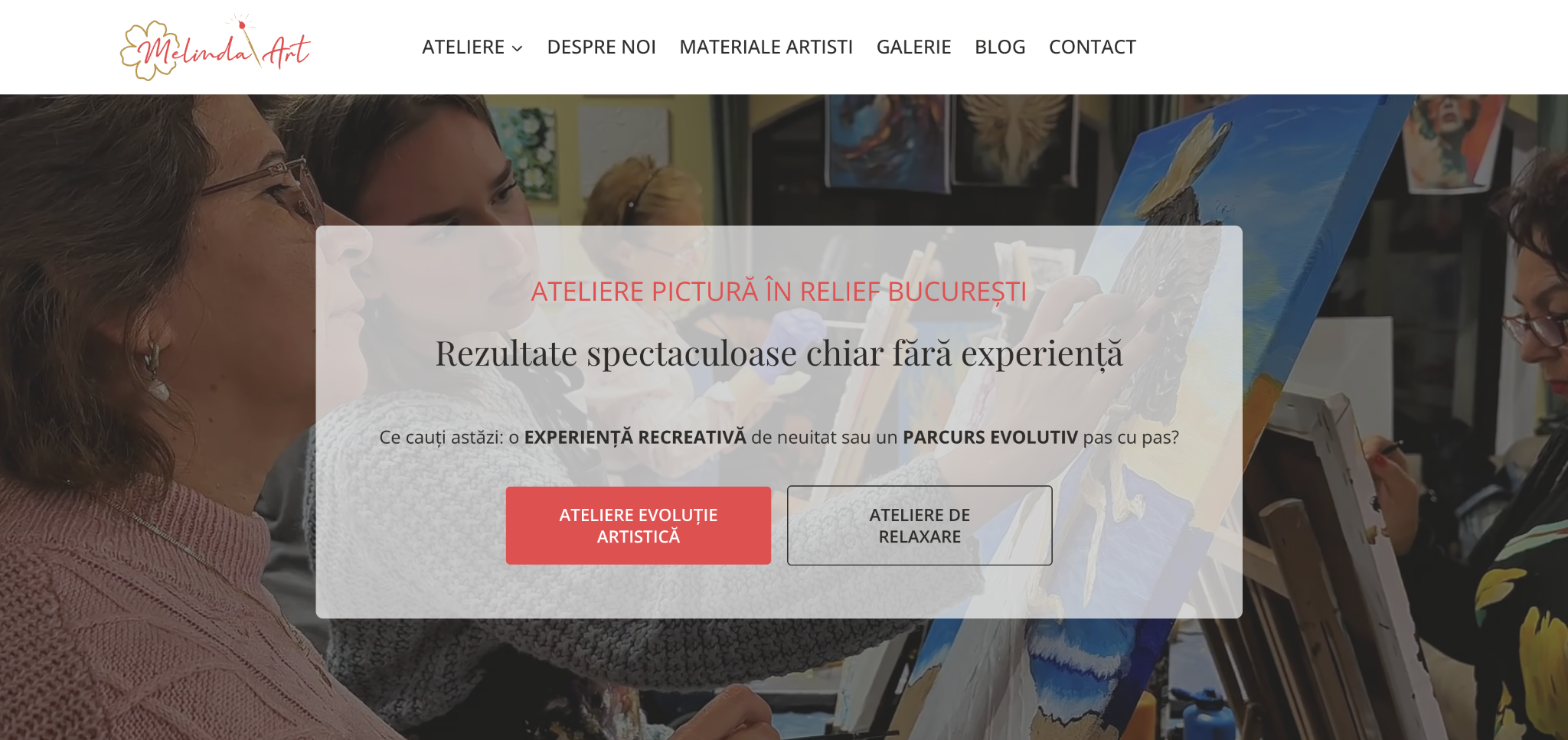 Captură reprezentativă Melinda Store Art